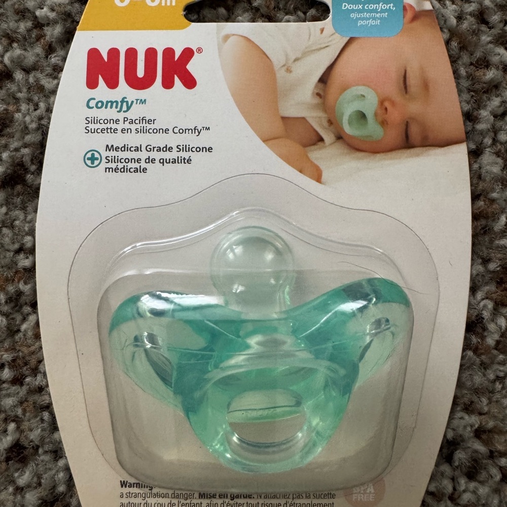 NUK Comfy Silicone Pacifier